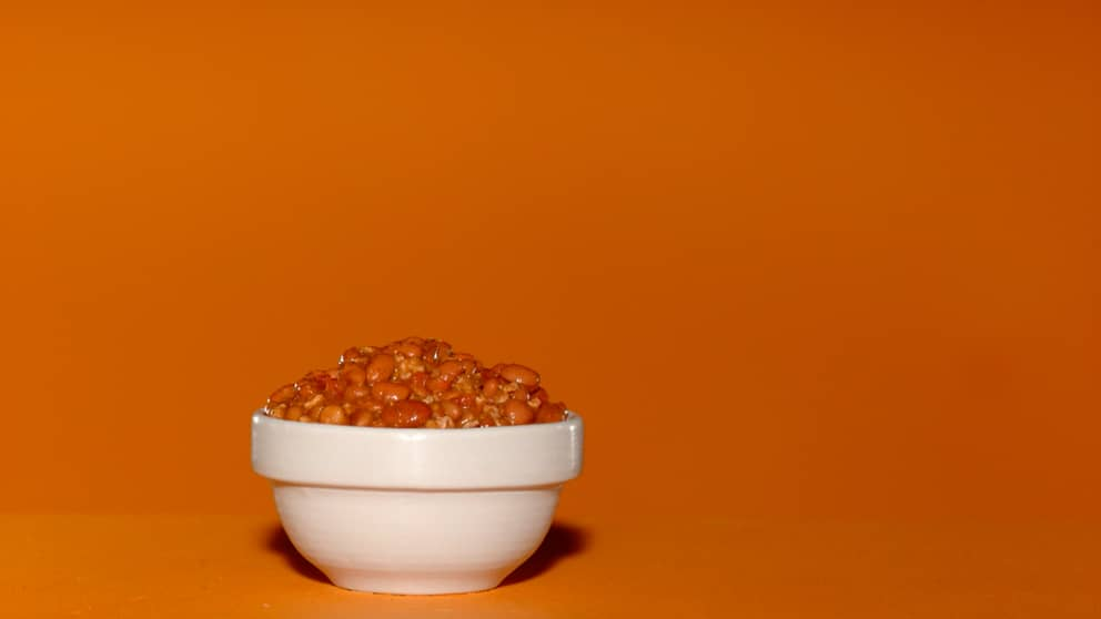 Bowl of Libby's Pumpkin Can