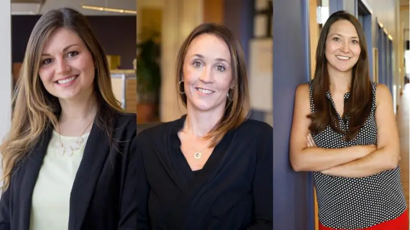 Elizabeth Abate, Jordan Laneve, and Stephanie Burris