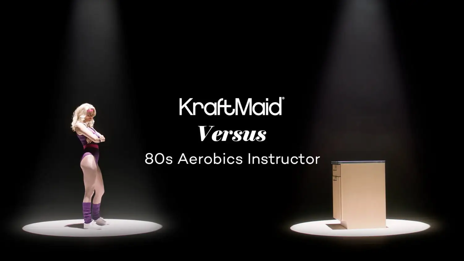 KraftMaid versus 80s Aerobics Instructor