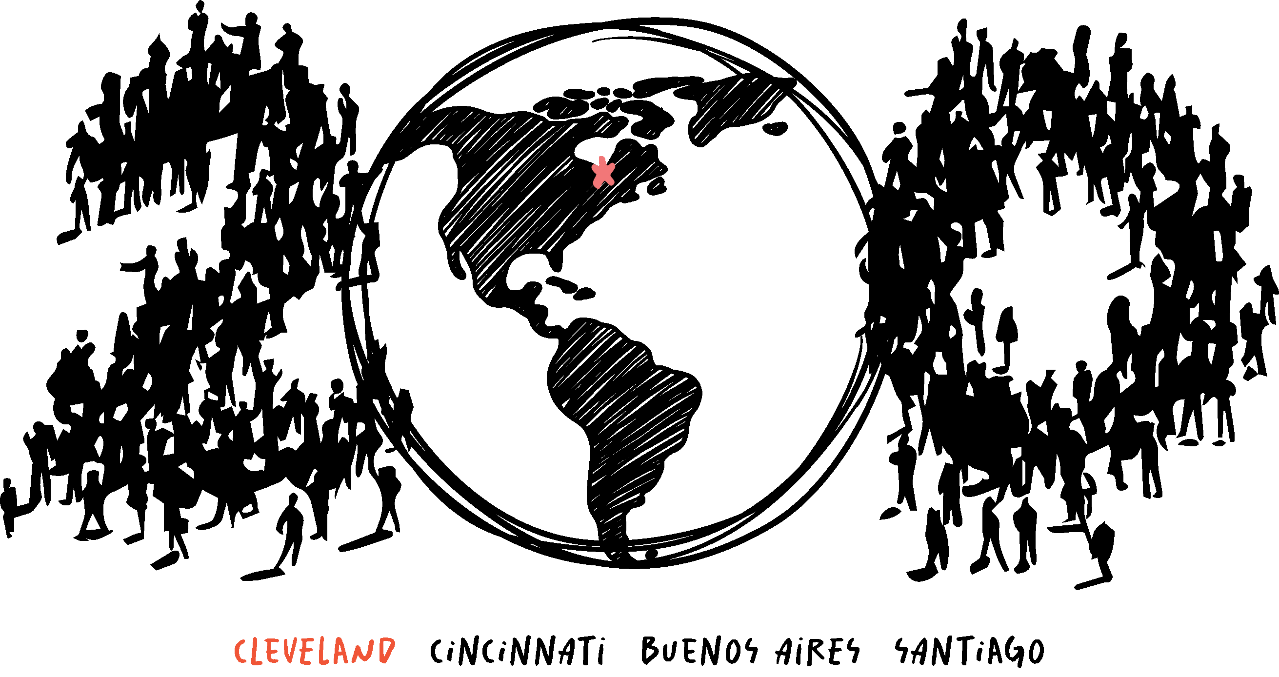 Office locations animation
