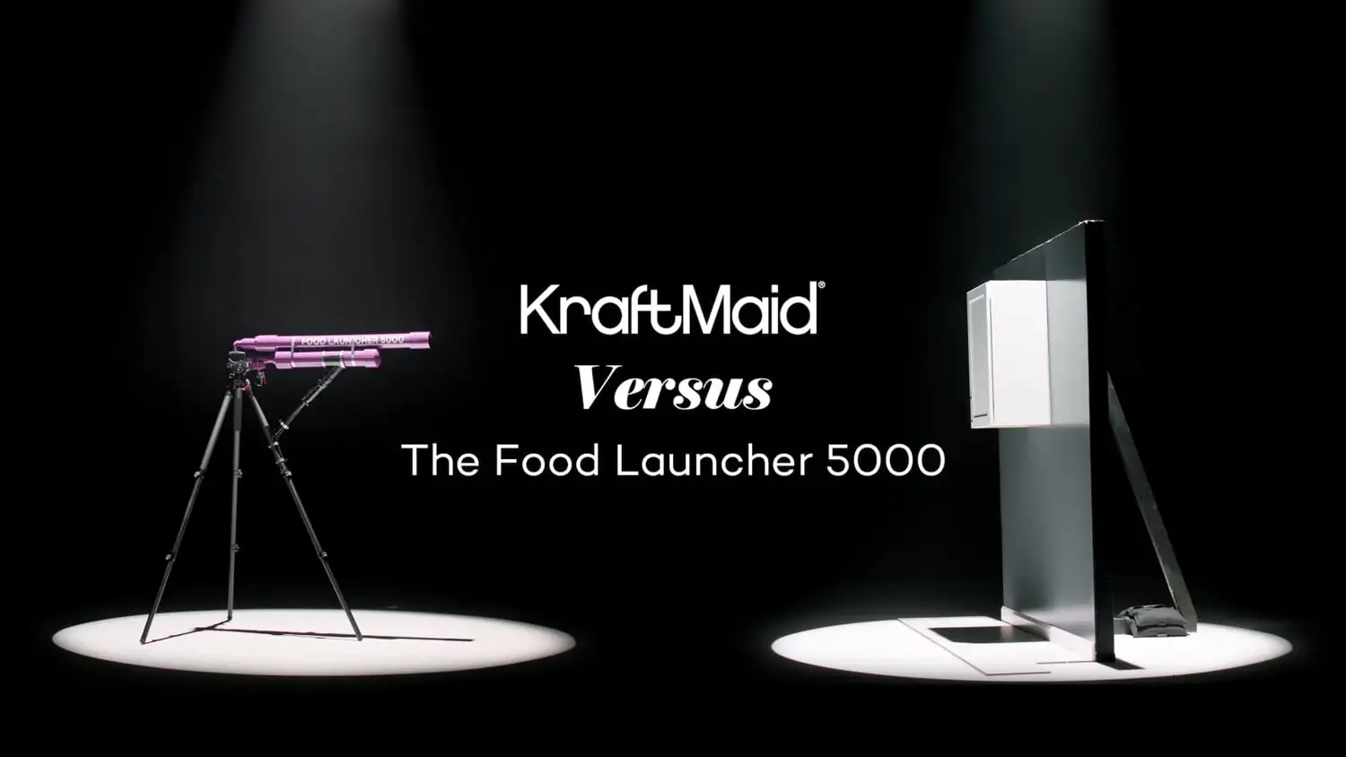 Kraftmaid versus The Food Launcher 5000
