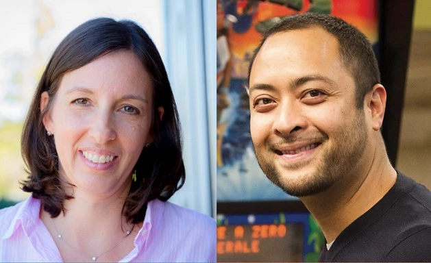 Image of Marcus Thomas Chief Relationship Officer Heidi Modarelli-Frank and Chief Media Officer Raphael Rivilla