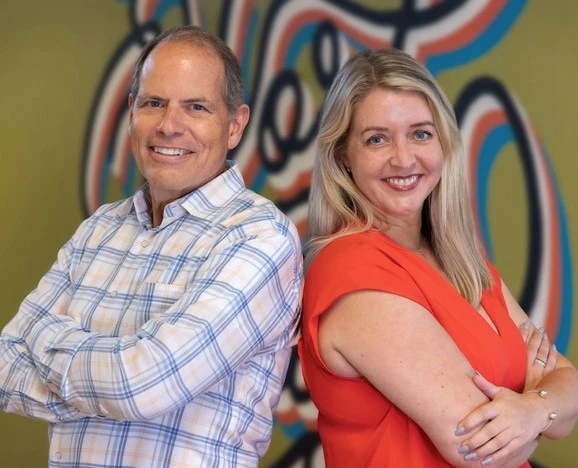 Mark Bachmann and Alison Clark, of Marcus Thomas LLC